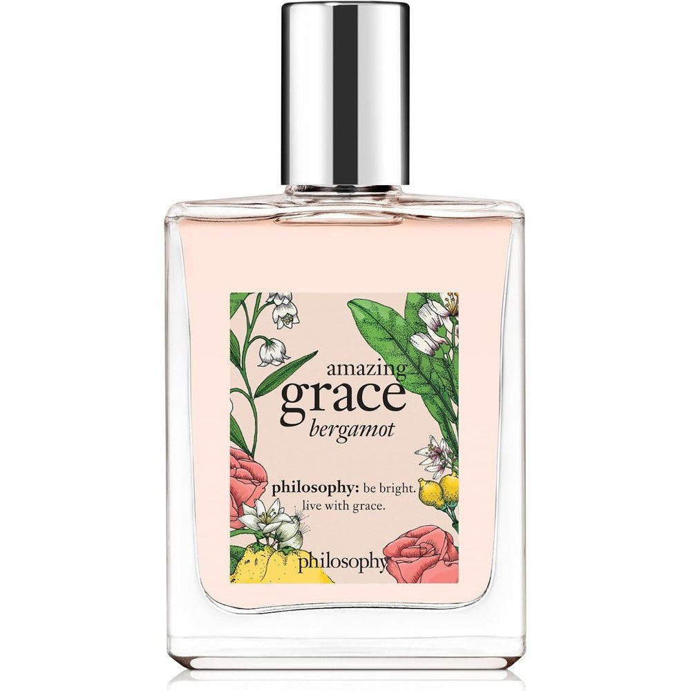 Philosophy Amazing Grace Bergamot Eau De Toilette Bright And Floral Women's Perfume With Bergamot And Lily Of The Valley