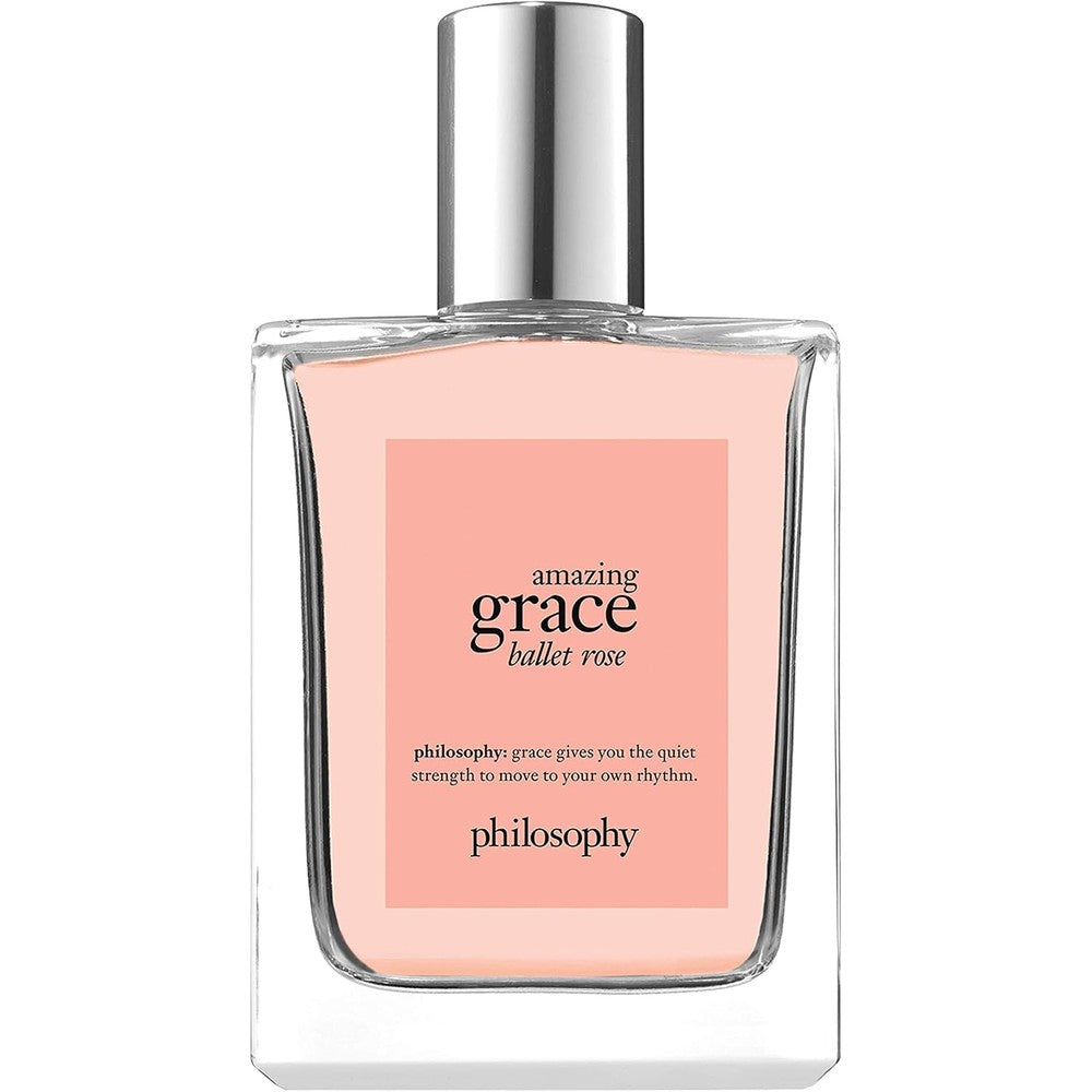 Philosophy Amazing Grace Ballet Rose Eau De Toilette For Women Dreamy Floral Musk Fragrance 4 Fluid Ounce
