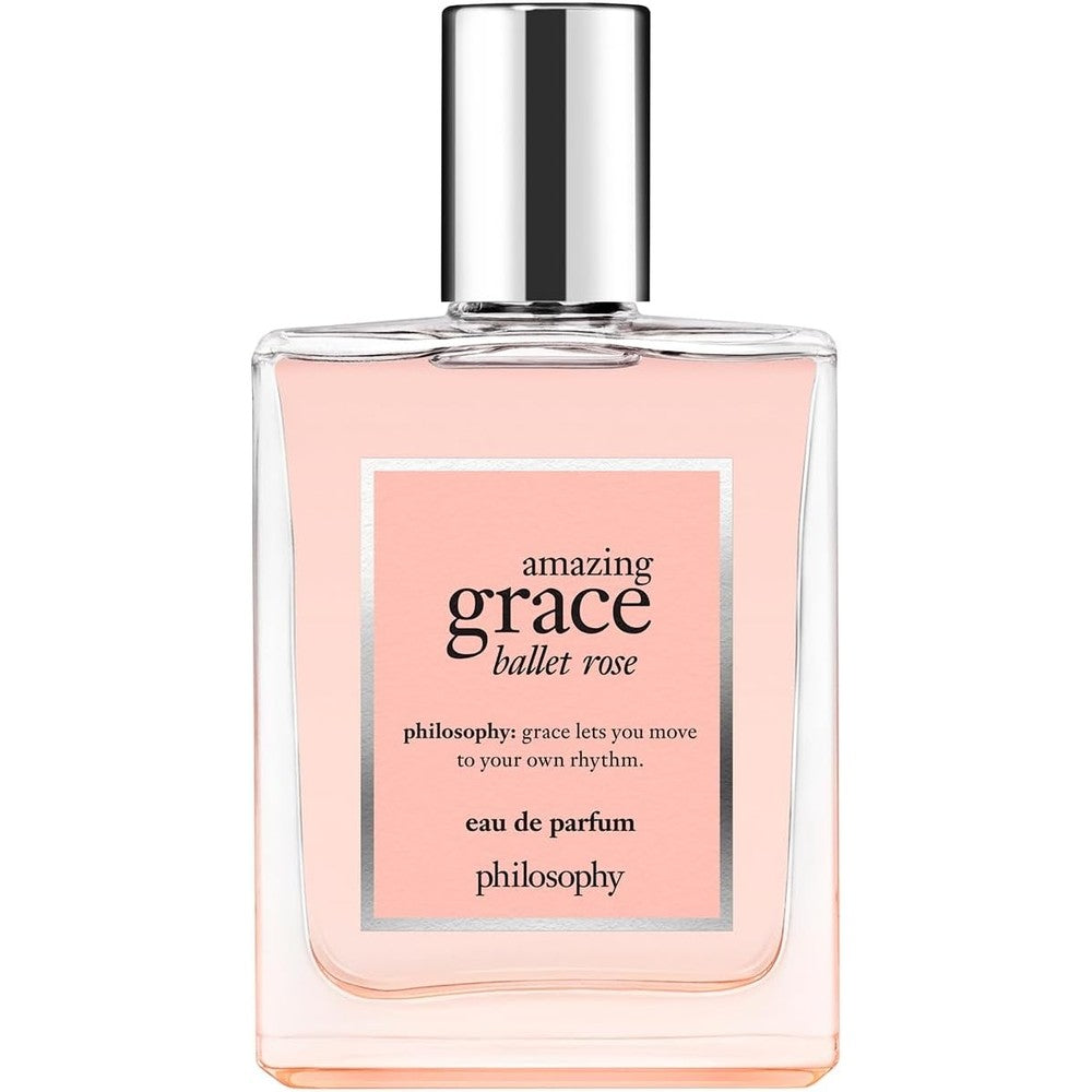 Philosophy Amazing Grace Ballet Rose Eau De Parfum For Women Dreamy Floral Scent With Rose Lychee And Musk 60 Milliliters