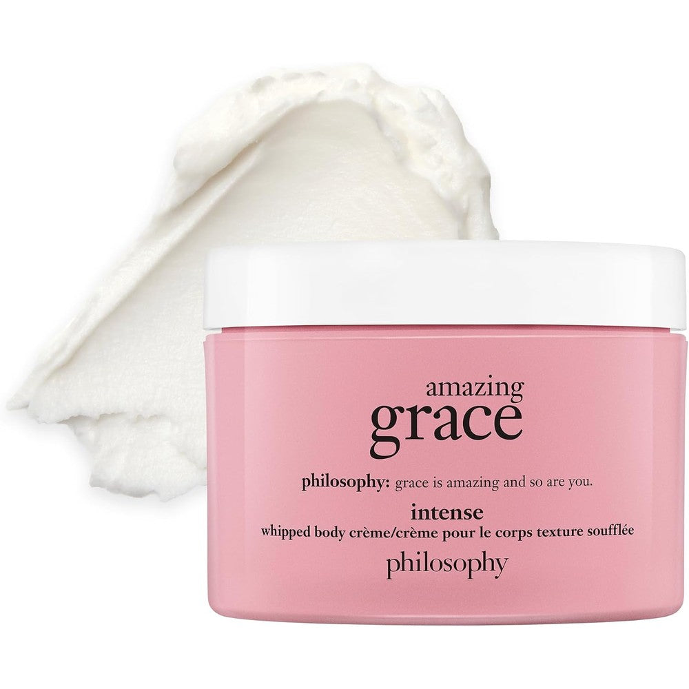Philosophy Amazing Grace Intense Whipped Body Creme Luxury Scented Moisturizer For All Skin Types 8 Ounce