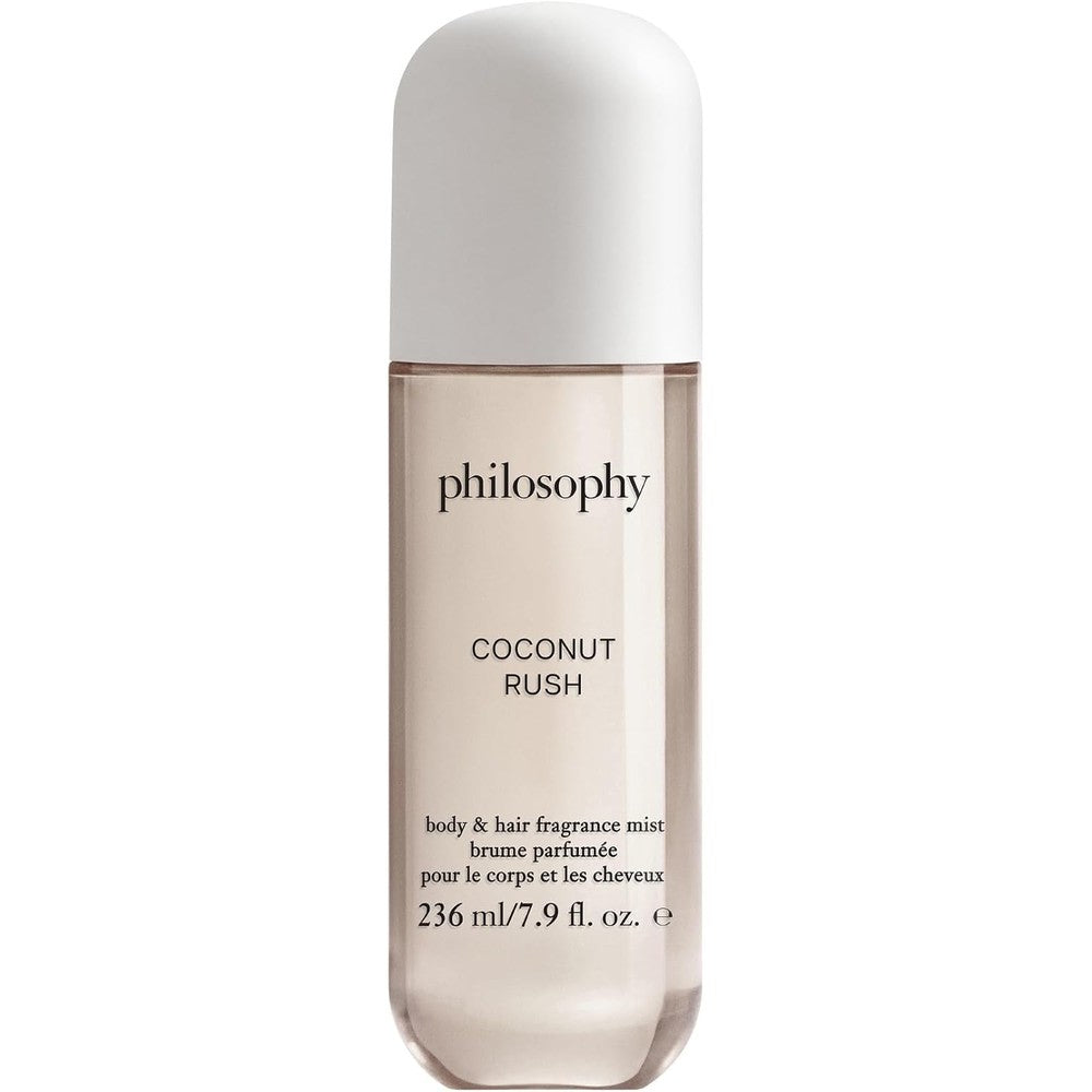 Philosophy Coconut Rush Hair And Body Fragrance Mist Hydrating Spray For Women 7.9 Fluid Ounces