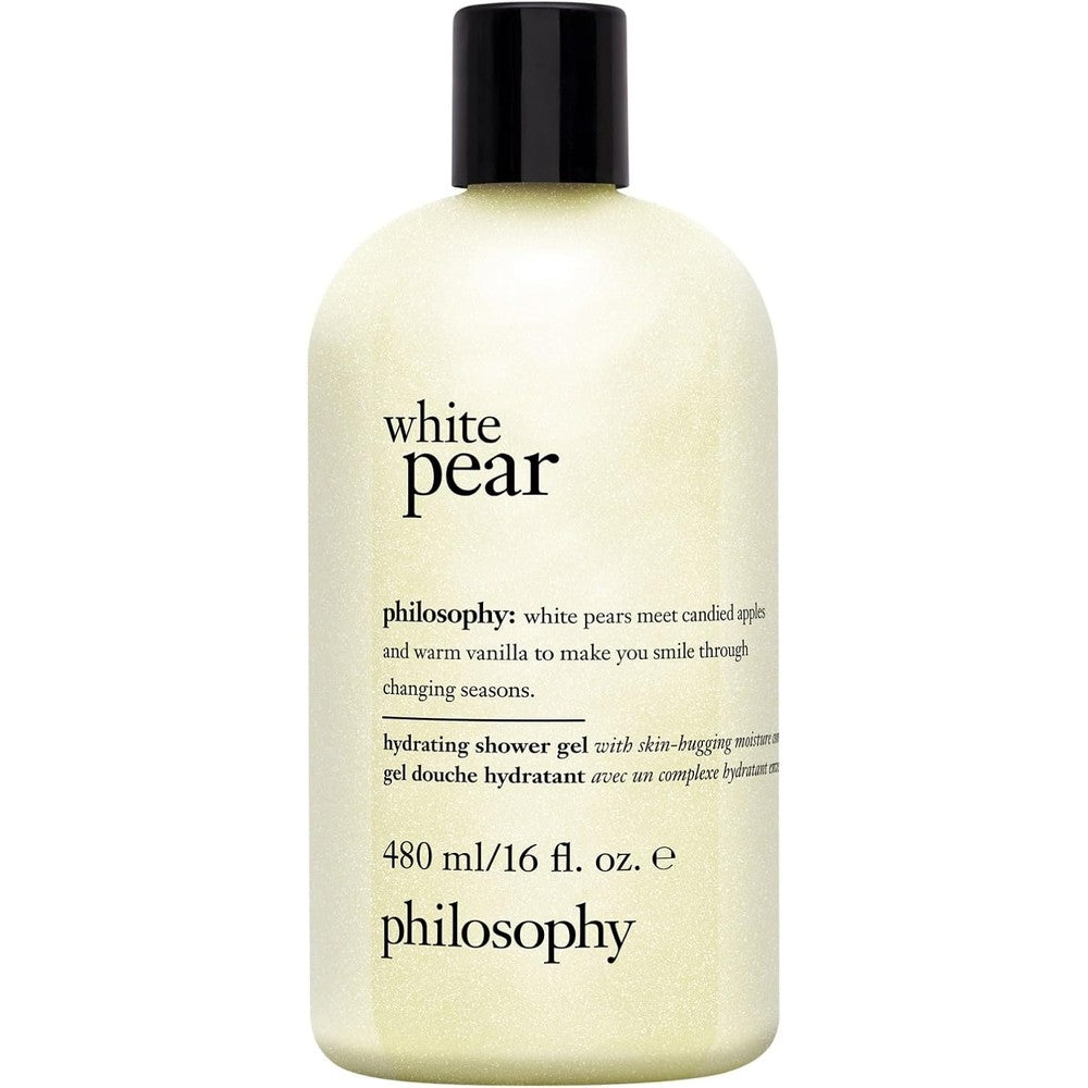 Philosophy Scent-Sational Hydrating Bath And Shower Gel White Pear 3-In-1 Shampoo Shower Gel And Bubble Bath 16 Fluid Ounces