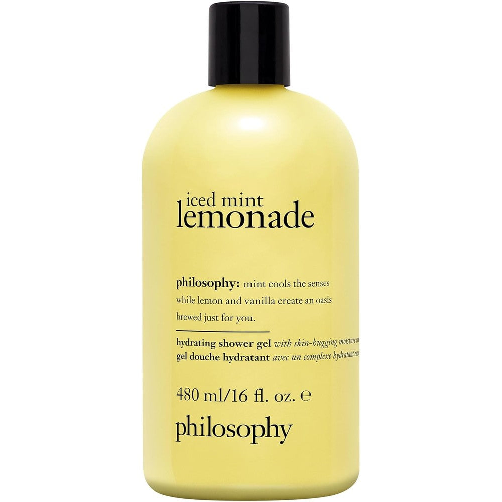 Philosophy Scent-Sational Hydrating Bath And Shower Gel Iced Mint Lemonade 16 Fluid Ounce For Shampoo Bubble Bath And Body Wash