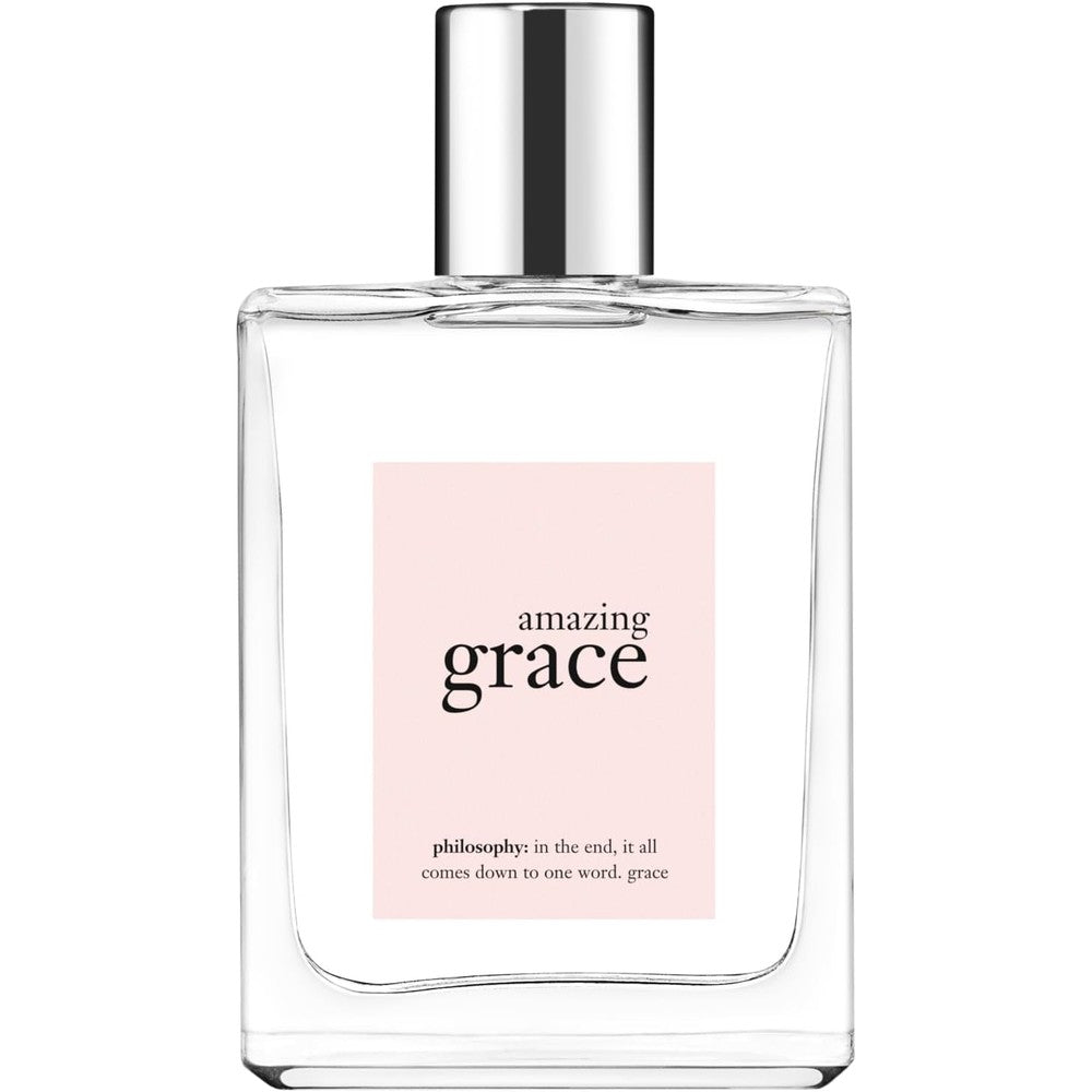 Philosophy Amazing Grace Eau De Toilette Spray For Women Clean And Floral Long Lasting Imported Fragrance 4 Fluid Ounce