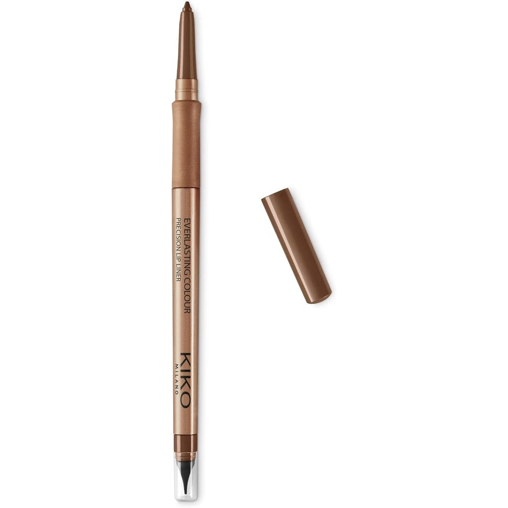 KIKO Milano Everlasting Colour Precision Lip Liner Waterproof Matte Automatic Lip Pencil Shade 18 Dark Brown Zero Point Three Five Gram