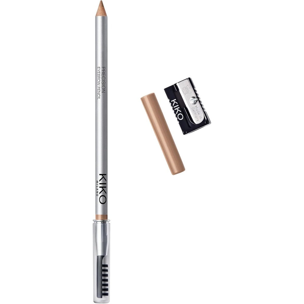 KIKO Milano Precision Eyebrow Pencil 08 Reddish Blondes With Micro Precision Hard Formula And Separator Comb For Natural Brows