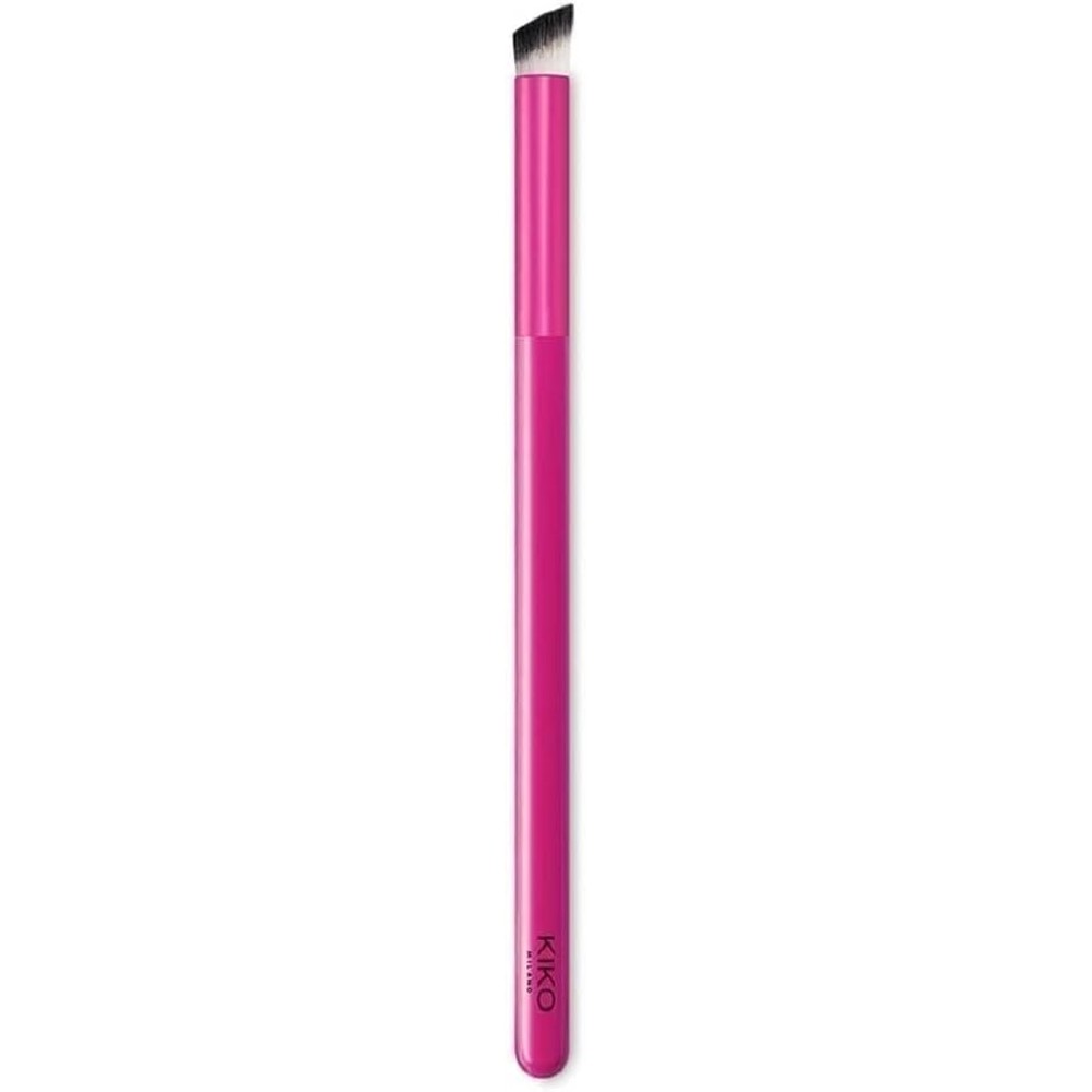 KIKO Milano Smart Blending Brush 201 Angled Eye Contour Brush With Synthetic Fibers For Seamless Eyeshadow Blending One Count Pack