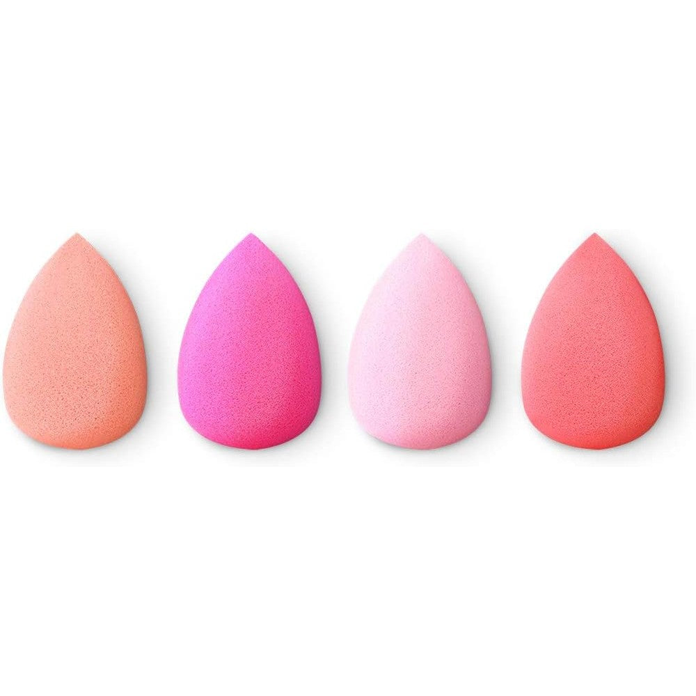 Kiko Milano Mini Precision Blender Kit With 4 Mini Teardrop Sponges For Precise Foundation And Concealer Application
