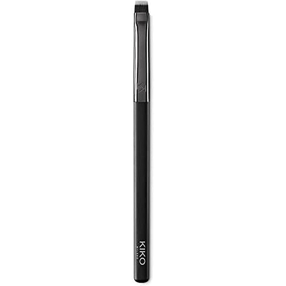 KIKO Milano Eyes 61 Graphic Eyeliner Brush Horizontal Edge Flat Tip Synthetic Fiber Makeup Tool For Precise Cream And Powder Liner Application