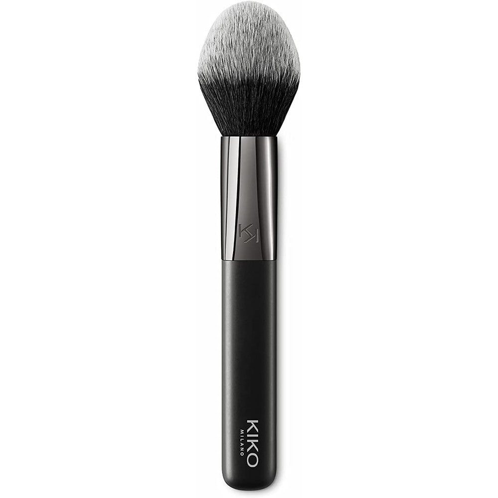 KIKO Milano Face 08 Precision Powder Brush With Soft Synthetic Fibers For Seamless Sculpting Contouring Highlighting And Makeup Setting 1 Count