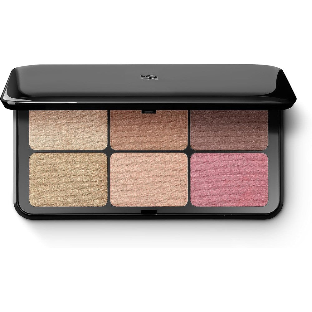 KIKO Milano Irresistible Total Look Face Powder Palette With Two Bronzers Two Blushers And Two Highlighters 16 Grams