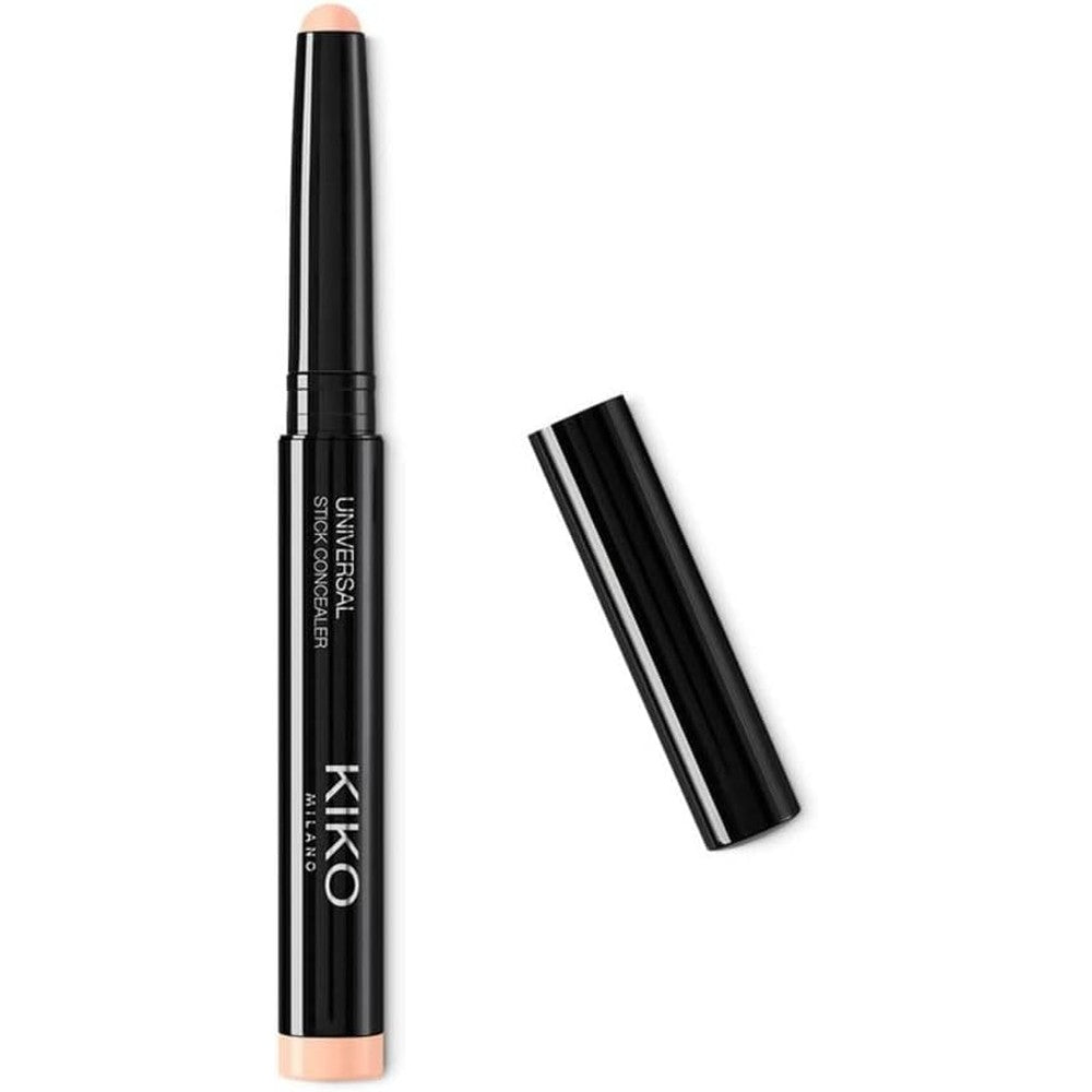 KIKO Milano Universal Stick Concealer Long Lasting Full Coverage Creamy Makeup For Dark Circles 04 Peach 1.6 Grams
