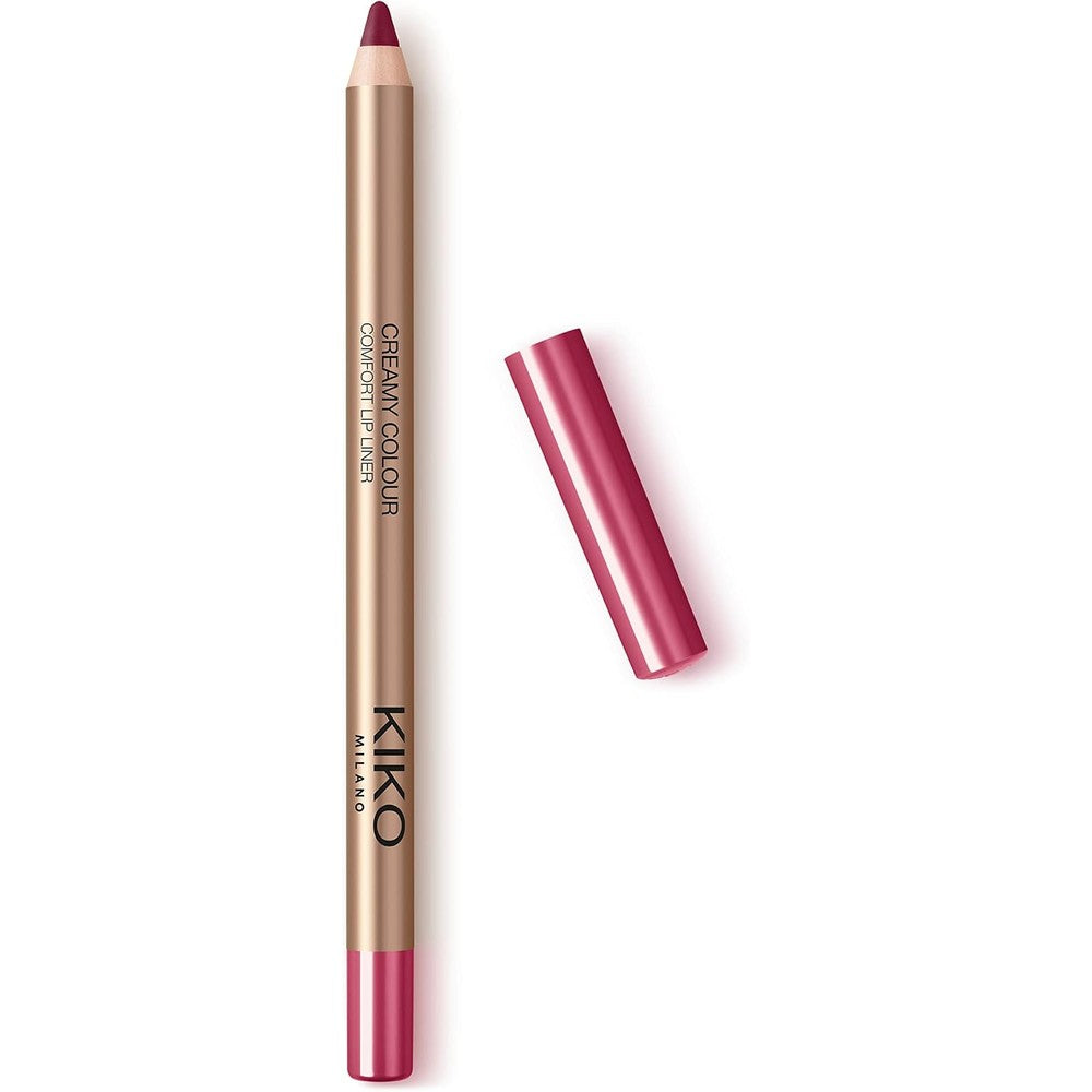 Kiko Milano Creamy Colour Comfort Lip Liner 24 Geranium Long Lasting Waterproof Lip Pencil For Precise Definition
