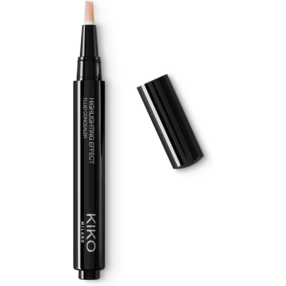Kiko Milano Highlighting Effect Fluid Concealer For Radiant Finish Undereye Illuminating Pen 04 Rosy Beige 2 Milliliters