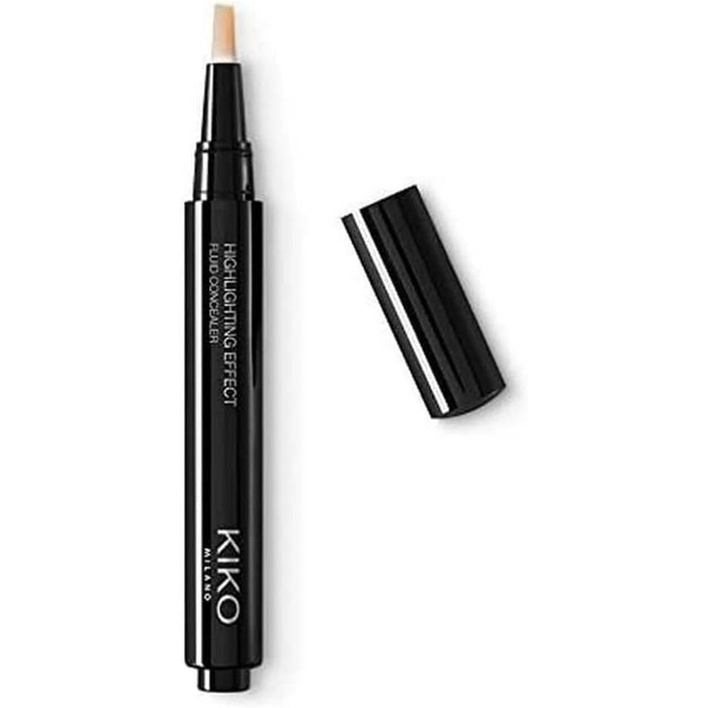 Kiko Milano Highlighting Effect Fluid Concealer Radiant Finish Liquid Camouflage Pen 04 Rosy Beige 2 Milliliter