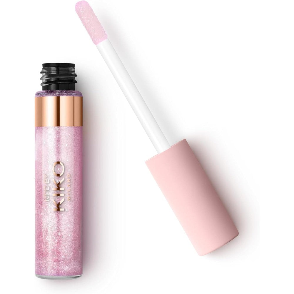 KIKO Milano Kind By KIKO Glowy Hydra Lip Oil 01 Pure Allure Hydrating Vegan Lip Gloss And Balm Treatment For Dry Lips 7 Milliliter