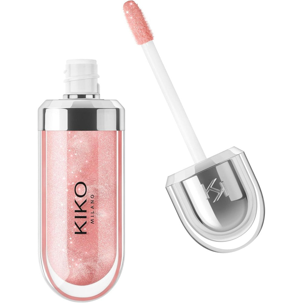 Kiko Milano 3d Hydra Lip Gloss High Shine Hydrating Plumping Non Sticky Moisturizing Lip Makeup 31 Pearly Shell 6.5 Milliliters