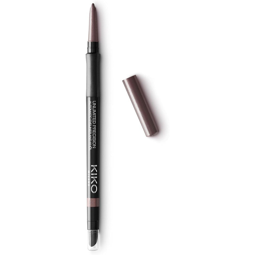 KIKO Milano Unlimited Precision Automatic Eyeliner And Khol Pencil Waterproof Twenty Four Hour Long Wear Eye Pencil With Smudger Zero Point Thirty ...