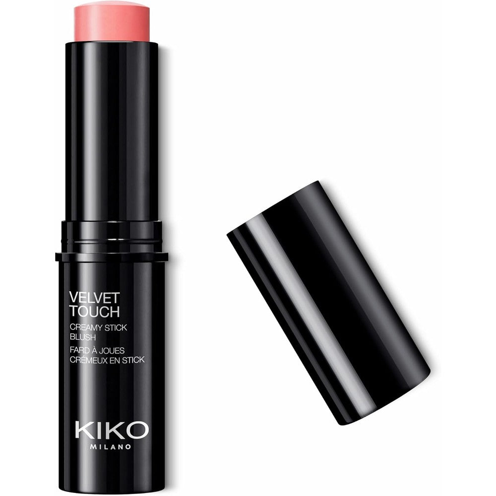 KIKO Milano Velvet Touch Creamy Stick Blush 02 Golden Peach Radiant Finish Cream Blusher Enriched With African Walnut Seed Oil Ten Grams