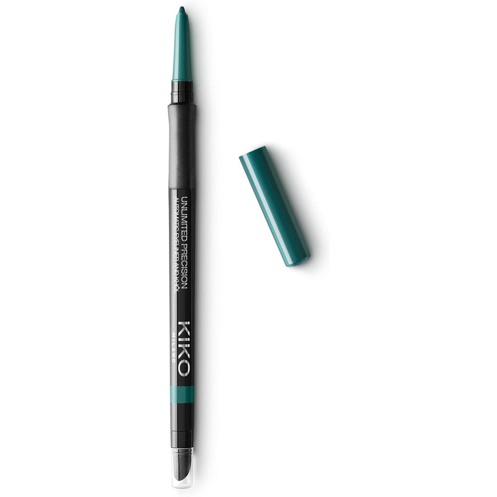 KIKO Milano Unlimited Precision Automatic Eyeliner And Khol Pencil Long Lasting Waterproof Eye Makeup Matte Finish Pack Of One
