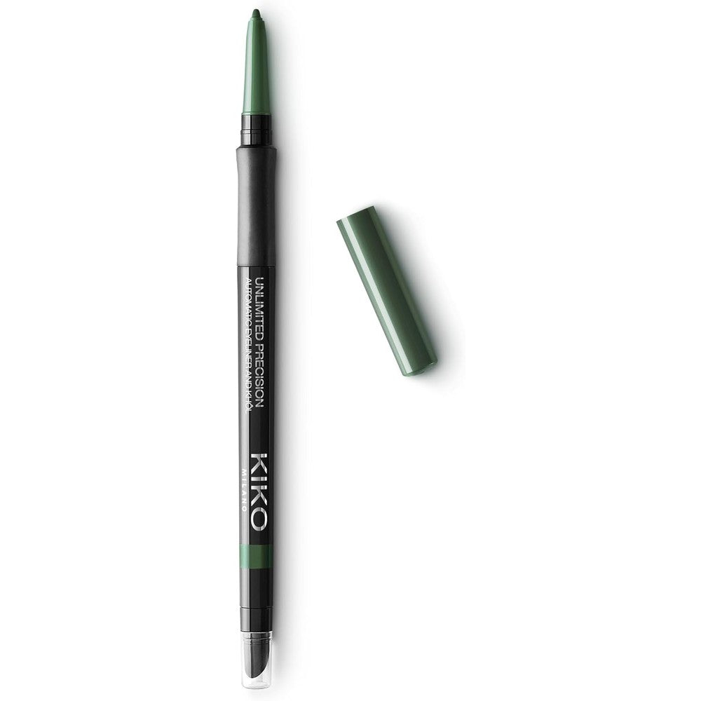 KIKO Milano Unlimited Precision Automatic Eyeliner And Khol Pencil Waterproof Intense Matte Long Lasting Eye Makeup 0.35 Grams