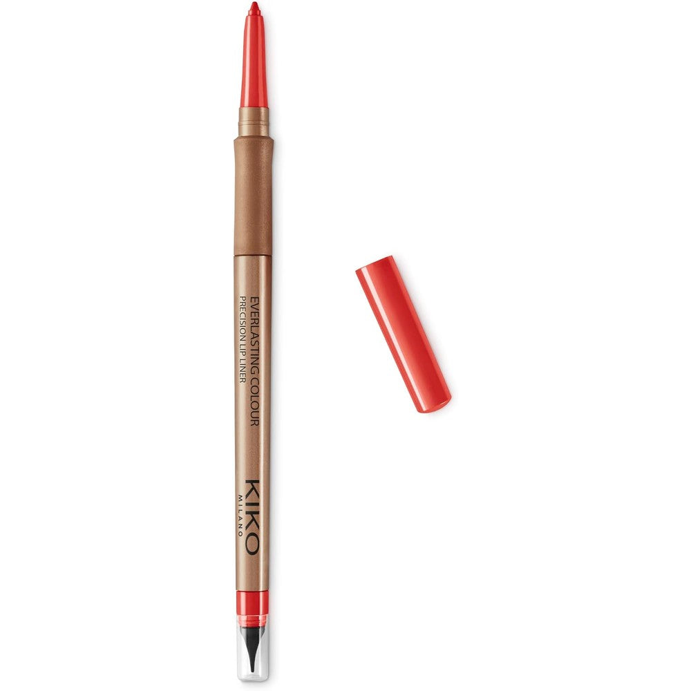 Kiko Milano Everlasting Colour Precision Lip Liner Automatic Pencil 0.35 Grams Red Shade For Precise Matte Definition