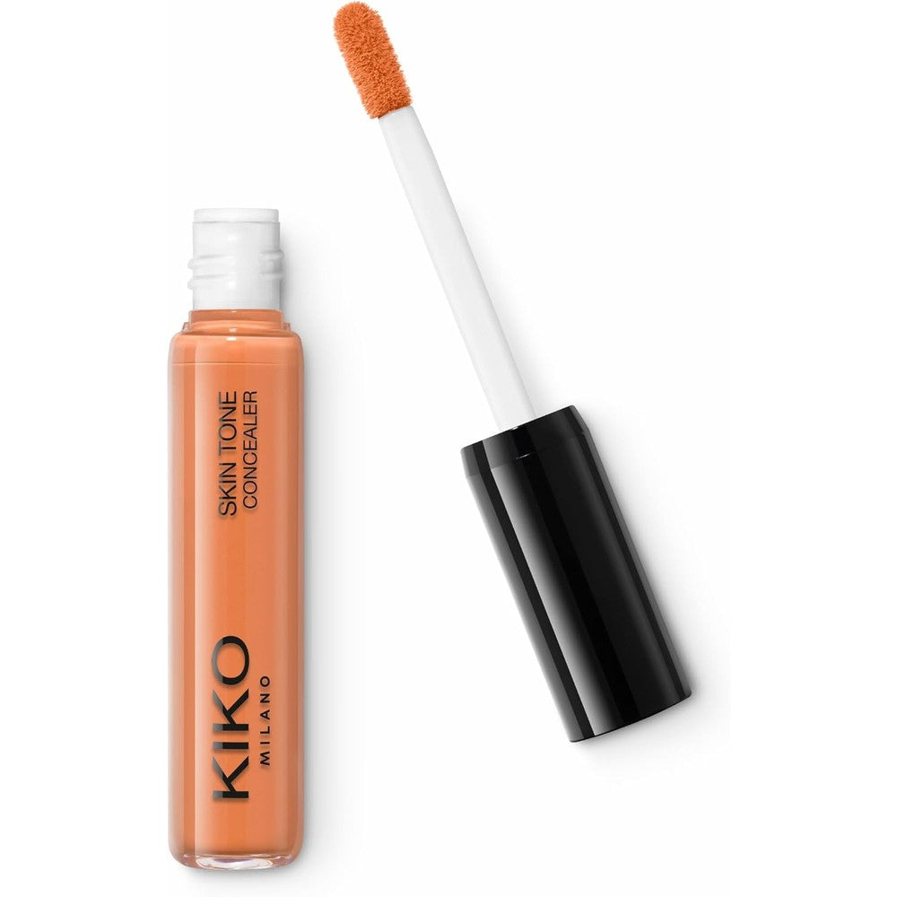 KIKO Milano Skin Tone Concealer Smoothing Fluid Formula Medium Buildable Coverage Natural Finish Shade 12 Orange 3.5 Milliliters