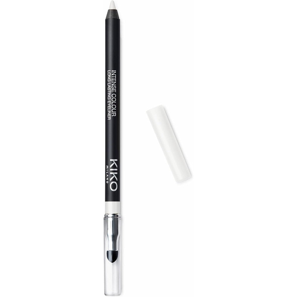 KIKO MILANO Intense Colour Long Lasting Eyeliner High Pigment Water Resistant Outer Eye Pencil With Smudge Sponge 1.2 Grams