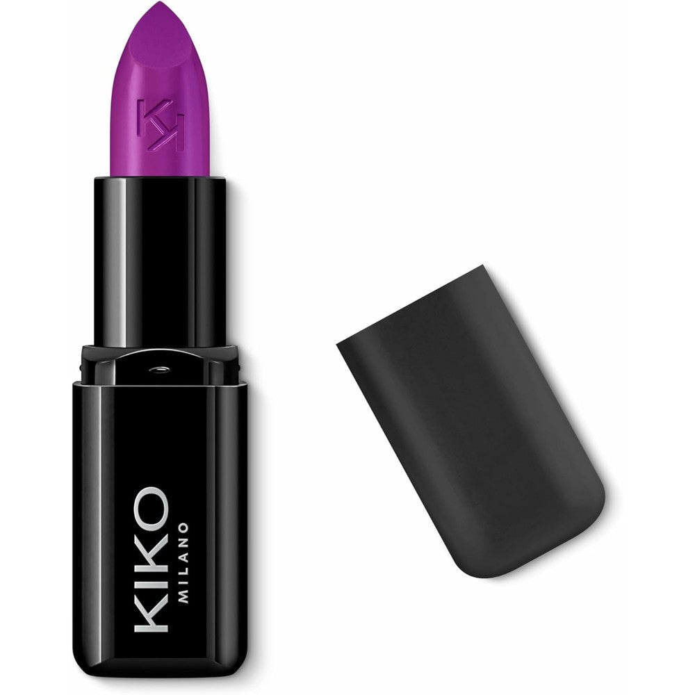 Kiko Milano Smart Fusion Lipstick 425 Deep Violet Rich And Nourishing Creamy Lipstick With A Bright Luminous Finish 3 Grams