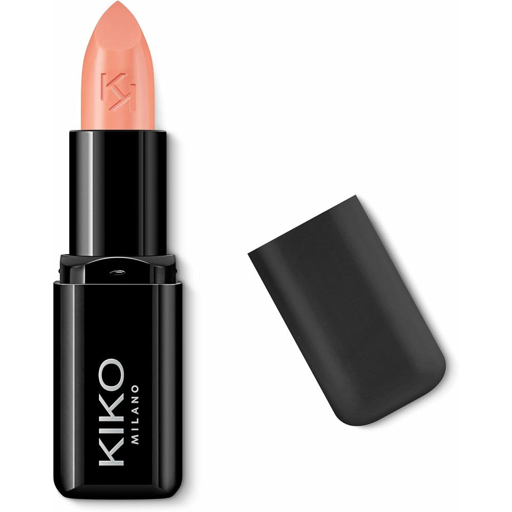 KIKO Milano Smart Fusion Lipstick Rich And Nourishing Lipstick With A Bright Finish 402 Peachy Nude 3 Grams