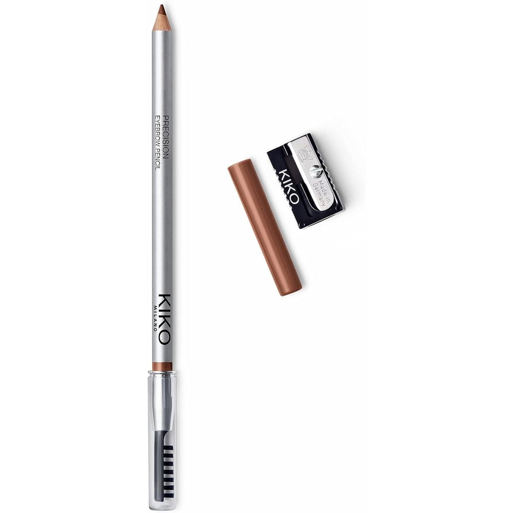 Kiko Milano Precision Eyebrow Pencil With Micro-Precision Hard Formula And Integrated Separator Comb For Natural Defined Brows