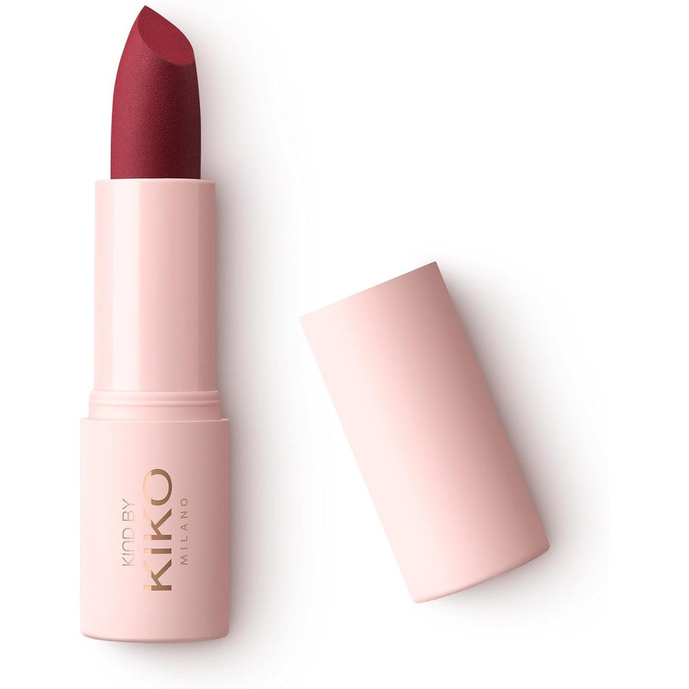 KIKO Milano Kind By KIKO Soft Matte Lipstick 04 Scarlet Earth Vegan Long Lasting Lip Colour 4 Grams