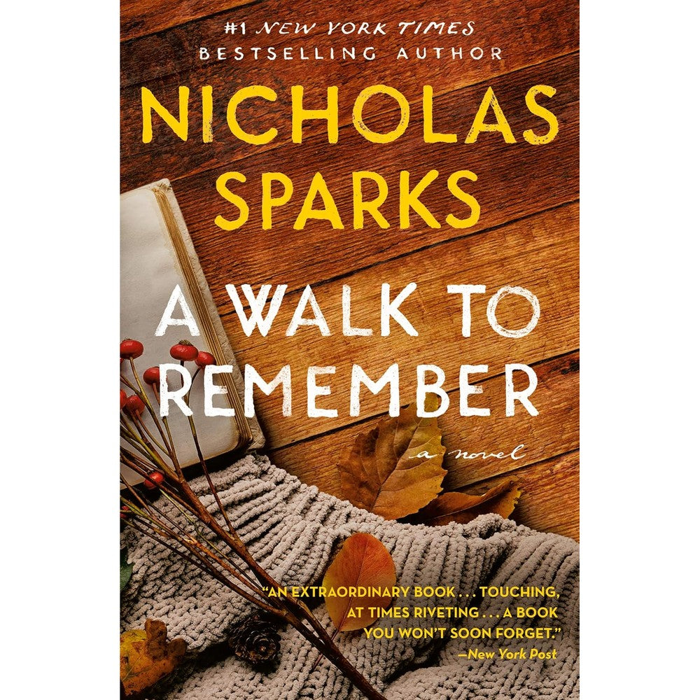 A Walk To Remember By Nicholas Sparks Kindle Edition Authentic USA Imported Romance Novel