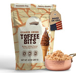 Snackathon Toffee Bits 10 Ounce front view package for authentic American baking.