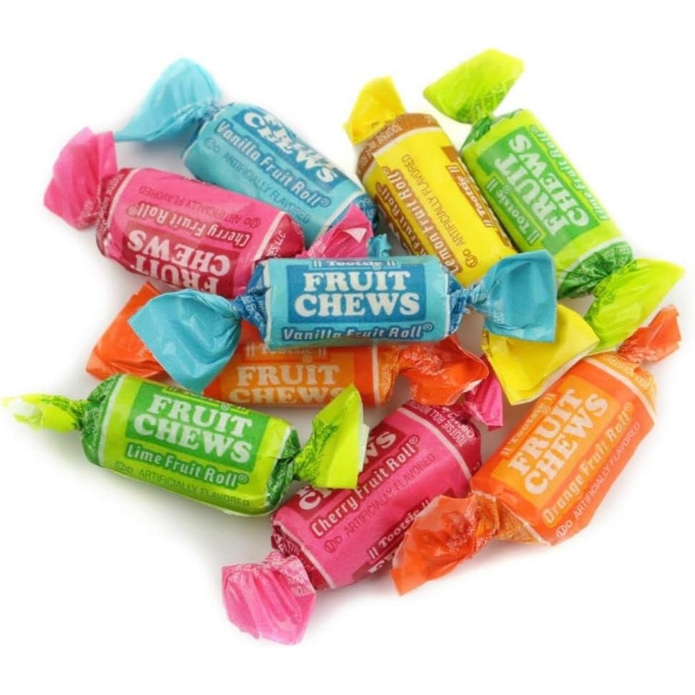 QUEEN JAX Fruit Chews 1 Pound Bag front packaging view buy fruit chews online