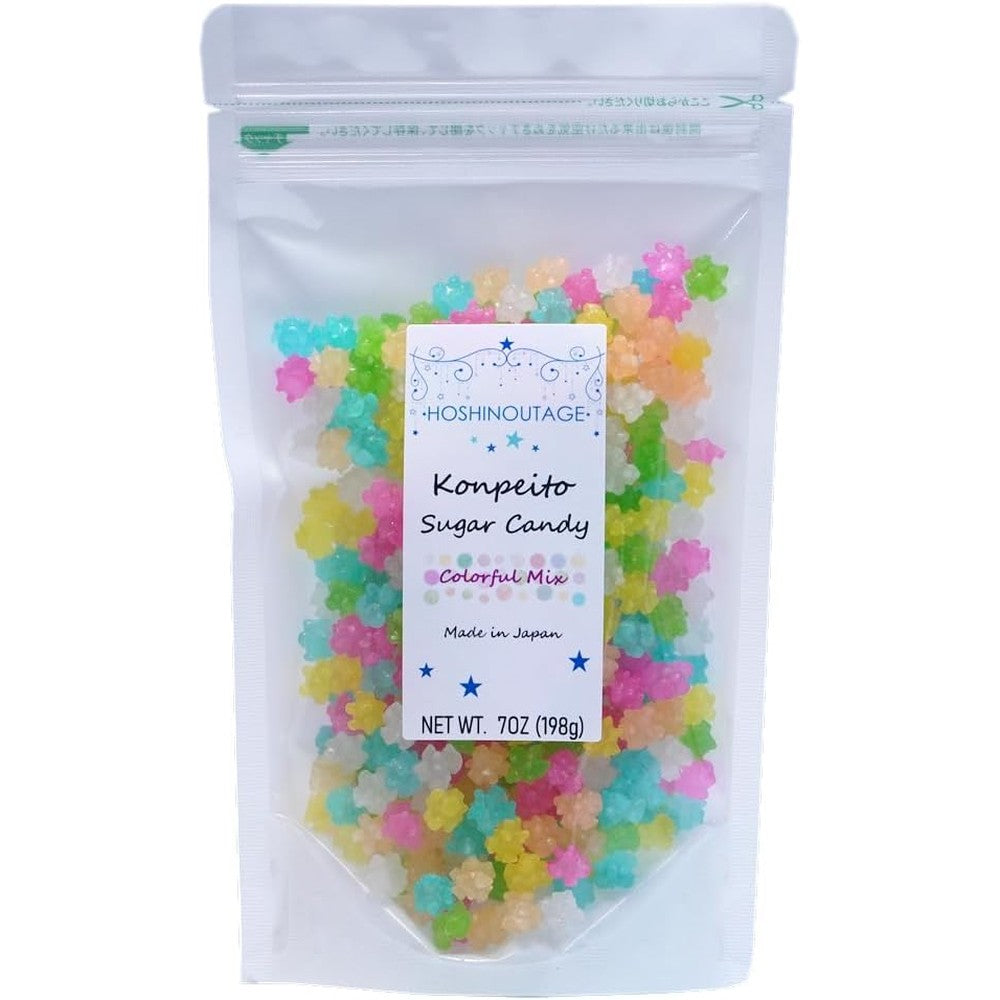 HOSHINOUTAGE Konpeito Japanese Star Sugar Candy front view packaging
