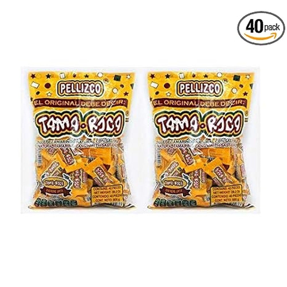 Tama-Roca Pellizco 2 Pack Tamarind Candy front view