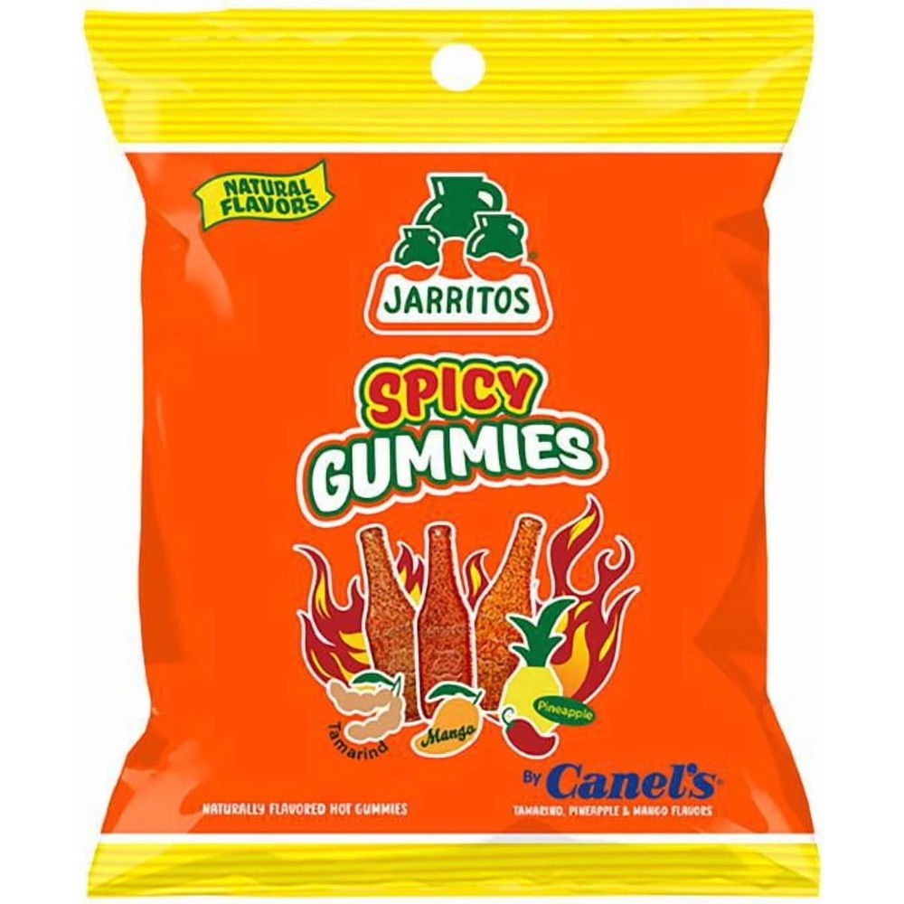 Deal Society Jarritos Spicy Gummies 7 Ounce bag front view