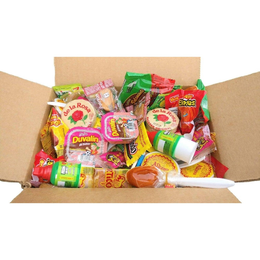 Mexi-Mix Box Mexican Candy Assortment 86 Count front view