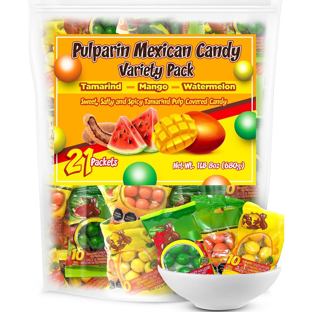 Don Turinos Tamarindo Dots Mexican Candy Variety Pack front view