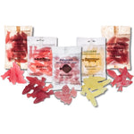 Kolsvart Swedish Candy Variety Pack front view showing five colorful bags of vegan gummy fish.