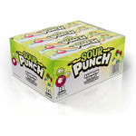 Sour Punch Rainbow Straws Chewy Sweet And Sour Candy Featuring Strawberry Apple Blue Raspberry And Lemon Flavors Twenty Four Pack of Two Ounce Trays