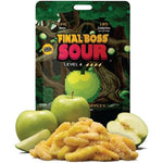 Final Boss Sour Candy Level 4 Green Apple front packaging view for extreme sour snacks.