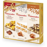 El Almendro Turron Spanish Premium Candy Variety Gift Pack Containing Crunchy Almond Almond Crocanti Chocolate And Caramel Sesame Nougat 225 Grams