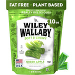 Wiley Wallaby Green Apple Licorice 10 Ounce packaging front view