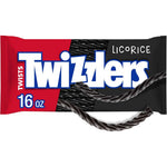 Twizzlers Licorice Flavored Chewy Candy front view packaging