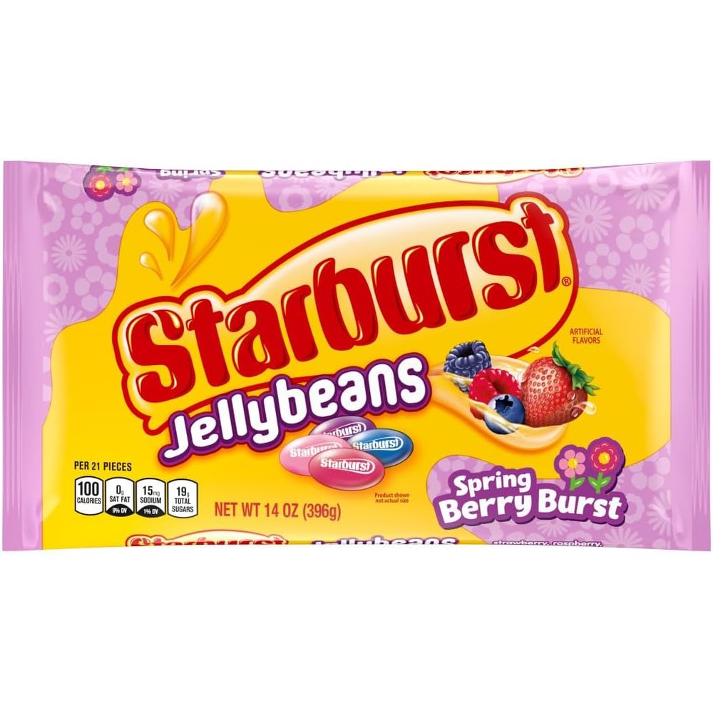 Starburst Berry Burst Jellybean Easter Candy 14 Ounce front view