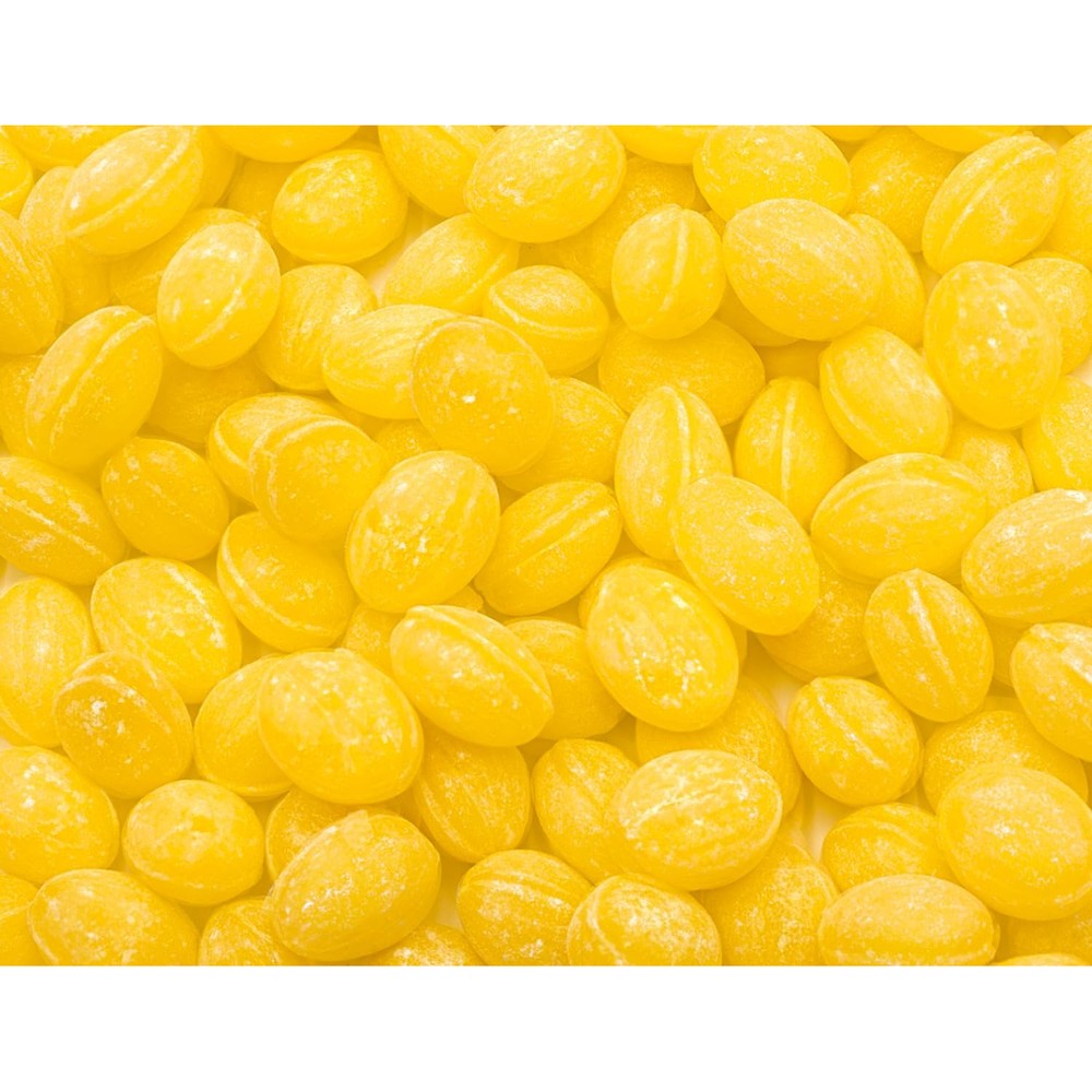 Donty Tonty Sanded Lemon Drops 2 pound bulk bag front view