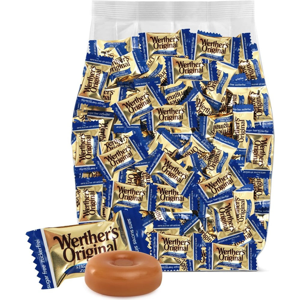 Geeoollah Werther's Original Sugar Free Caramel Candy front view
