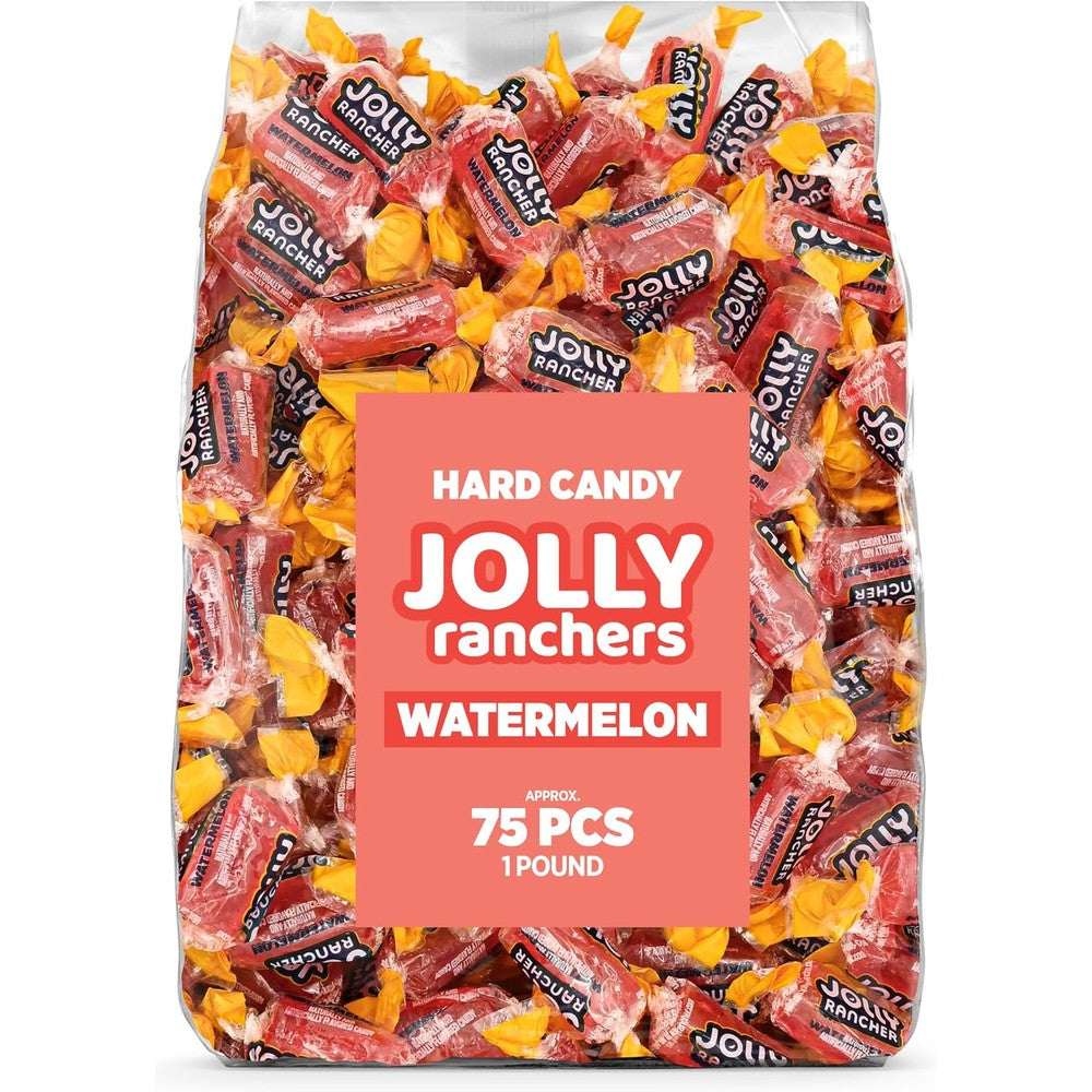 Candylish Watermelon Jolly Ranchers 1 Pound Bag front view